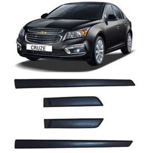 Side Door Beading Door Protector Accessories for Cruze Black